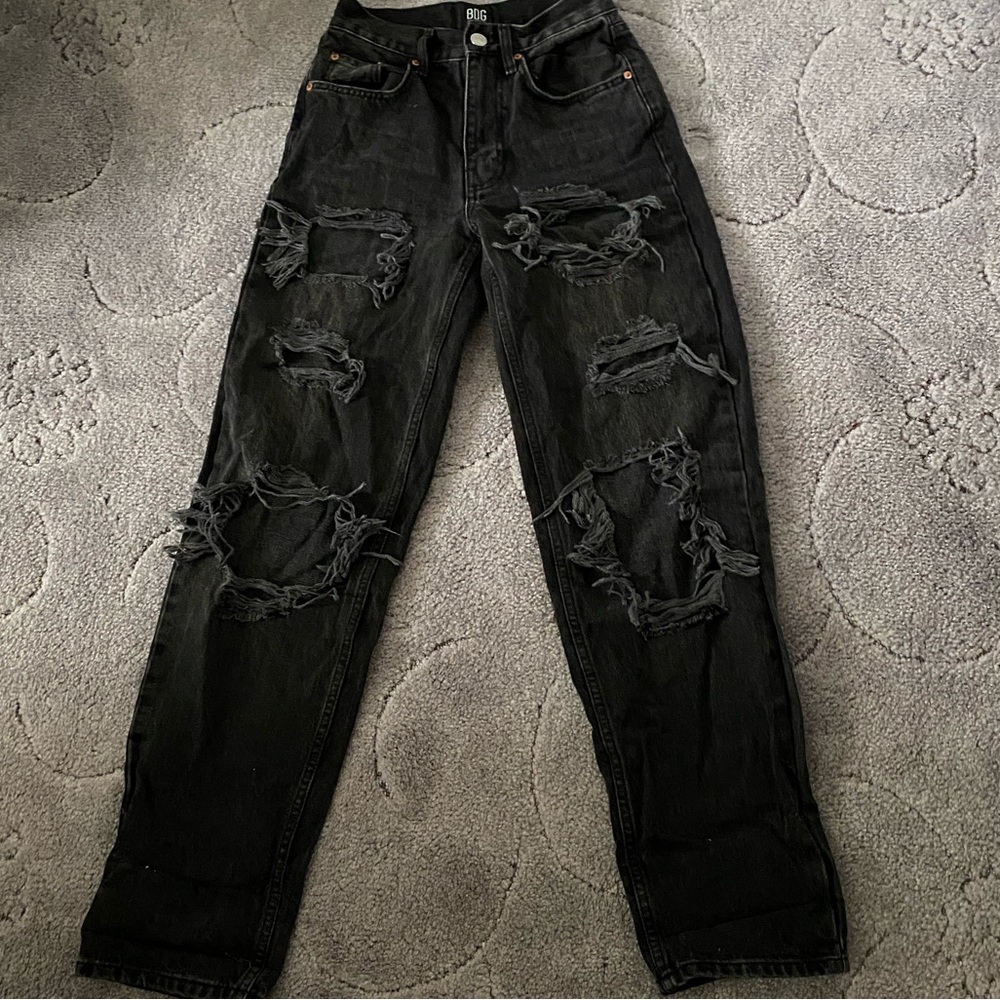 BDG urban outfitters black ripped jeans - Picture 1 of 4